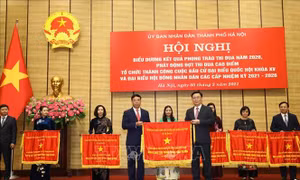 Bầu cử đại biểu QH & HĐND: Hà Nội phát động đợt thi đua cao điểm