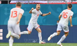 EURO 2020: Rắc rối chuyện áo đấu của đội tuyển Bắc Macedonia