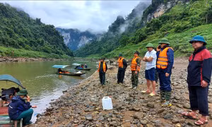 Tìm thấy thi thể hai vợ chồng mất tích trên sông Gâm