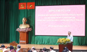 Tổng Bí thư làm việc với Ban Thường vụ Tỉnh ủy Bến Tre và Thường trực các Tỉnh ủy Trà Vinh, Vĩnh Long
