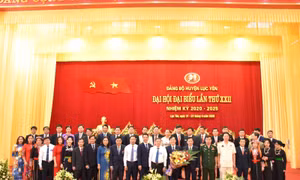 Đại hội đại biểu Đảng bộ huyện Lục Yên lần thứ XXII, nhiệm kỳ 2020 - 2025