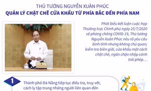 Thủ tướng: Quản lý chặt cửa khẩu, ngăn chặn nhập cảnh trái phép