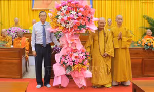Phật giáo An Giang chung sức xây dựng quê hương Bác Tôn ngày càng giàu đẹp