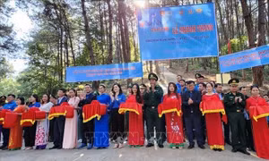 Khánh thành công trình đường nhánh kiểm tra cột mốc quốc giới