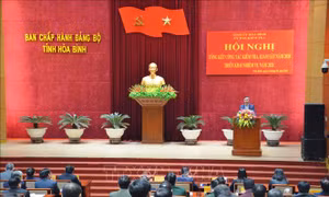 Hòa Bình tiếp tục thực hiện có hiệu quả chương trình kiểm tra, giám sát năm 2021