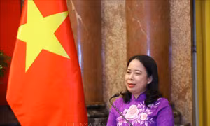Bà Võ Thị Ánh Xuân, Phó Chủ tịch nước giữ quyền Chủ tịch nước