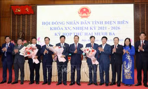 Bầu Chủ tịch UBND và Chủ tịch HĐND tỉnh Điện Biên