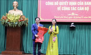 Đồng chí Nguyễn Khắc Toàn giữ chức Phó Bí thư Thành ủy Huế