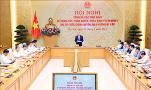 Bộ Nông nghiệp và Môi trường đề xuất phân quyền, phân cấp 184 nhiệm vụ cho cấp tỉnh