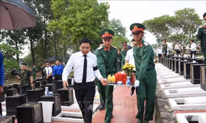 Đồng Nai: Truy điệu, an táng 63 hài cốt liệt sĩ