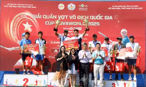 Kết thúc Giải Quần vợt vô địch quốc gia - Cúp NovaWorld 2025