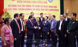 Cầu nối góp phần thúc đẩy quan hệ hữu nghị và hợp tác Việt Nam-Campuchia