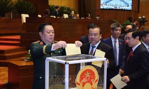 Kỳ họp thứ Nhất, Quốc hội khóa XVI: Quốc hội bầu Chủ tịch nước