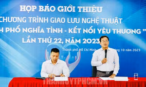 Chương trình giao lưu nghệ thuật vận động Quỹ 'Vì người nghèo' TP Hồ Chí Minh
