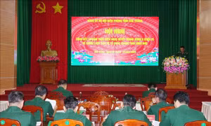 Chủ động nắm chắc tình hình, giữ vững quốc phòng, an ninh khu vực biên giới biển ​