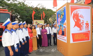 Khai mạc triển lãm và trao giải Cuộc thi Sáng tác tranh cổ động toàn quốc năm 2023