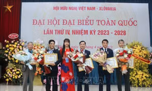 Ông Lê Quang Hùng giữ chức Chủ tịch Hội Hữu nghị Việt Nam - Slovakia khóa IV