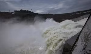 Lượng nước về các hồ thủy điện tăng nhẹ
