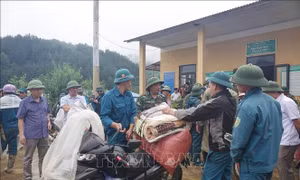 Yên Bái: Khẩn trương khắc phục hậu quả mưa lũ
