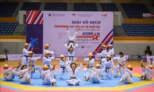 Khai mạc Giải Vô địch Taekwondo các Câu lạc bộ Quốc gia