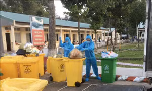 Tăng quản lý chất thải từ F0 điều trị tại nhà, giảm nguy cơ lây lan bệnh dịch