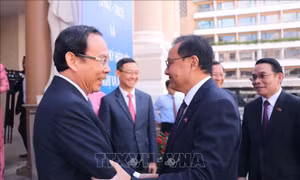 Kỷ niệm 60 năm Ngày thiết lập quan hệ ngoại giao Việt Nam - Lào tại TP Hồ Chí Minh