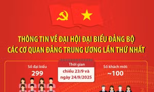 Thông tin về Đại hội đại biểu Đảng bộ các cơ quan Đảng Trung ương lần thứ nhất