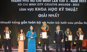 Trao 58 Giải thưởng sáng tạo TP Hồ Chí Minh năm 2023