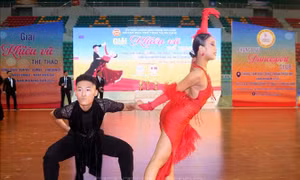 Gần 700 vận động viên tranh tài khiêu vũ thể thao