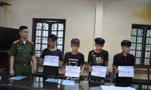 Bắt nhóm đối tượng chuyên đột nhập các cửa hàng, ki-ốt trộm cắp tài sản