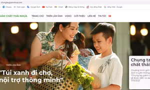 Ra mắt Trang thông tin điện tử và Chiến dịch truyền thông 'Chung tay giảm chất thải nhựa'