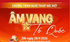 Chương trình nghệ thuật đặc biệt 'Âm vang Tổ quốc'