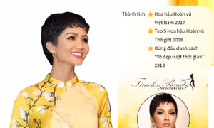  H’Hen Niê đoạt danh hiệu 'Sắc đẹp vượt thời gian 2018'