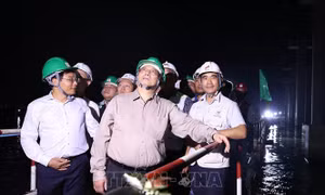 Thủ tướng Phạm Minh Chính khảo sát các công trình, dự án tại tỉnh Tiền Giang