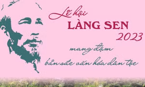 Lễ hội Làng Sen 2023 mang đậm bản sắc văn hóa dân tộc