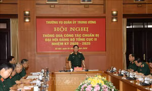 Thường vụ Quân ủy Trung ương thông qua công tác chuẩn bị Đại hội Đảng bộ Tổng cục II 