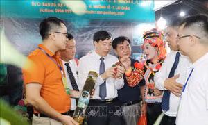 Khai mạc Hội chợ Công Thương vùng Tây Bắc - Lai Châu