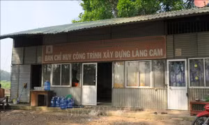 Dang dở giấc mơ Làng Cam - Bài 1: 'Trùm mền' sau 4 năm khởi công