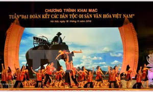 Tuần 'Đại đoàn kết các dân tộc - Di sản văn hóa Việt Nam' từ ngày 18-23/11