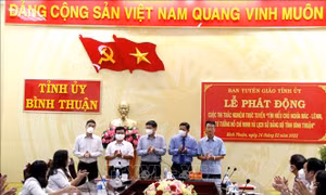Phát động Cuộc thi tìm hiểu Chủ nghĩa Mác - Lênin, Tư tưởng Hồ Chí Minh và lịch sử Đảng bộ tỉnh Bình Thuận
