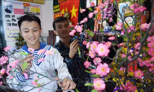 Mang Tết sớm ra nhà giàn - Khép lại hành trình đầy cảm xúc