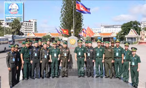 Giao lưu sĩ quan trẻ Bộ đội Biên phòng Việt Nam và Lực lượng Hiến binh, Lục quân Campuchia