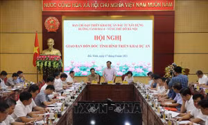 Đôn đốc triển khai dự án đường Vành đai 4 - Vùng Thủ đô