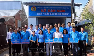 Mái ấm giúp đoàn viên khó khăn an cư lạc nghiệp
