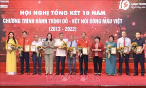 Hành trình Đỏ - 10 năm bền bỉ 'Kết nối dòng máu Việt'