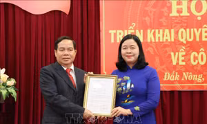 Đồng chí Điểu K’Ré làm Phó Bí thư Tỉnh ủy Đắk Nông