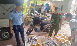 Tiêu hủy hơn 1.000 kg các loại côn trùng không rõ nguồn gốc xuất xứ