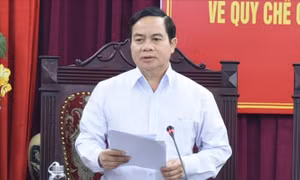 Đoàn công tác của Trung ương làm việc với Tỉnh ủy Bắc Kạn
