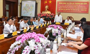 Ban Liên lạc học sinh miền Nam Trung ương làm việc, trao học bổng tại Bà Rịa - Vũng Tàu