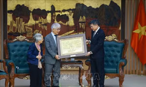 Thủ tướng Lê Minh Hưng tiếp Giáo sư Trần Thanh Vân 